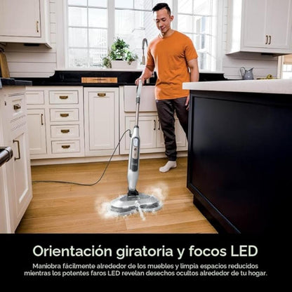 Trapeador a Vapor Shark S8201 Pisos Duros con Steam Blaster