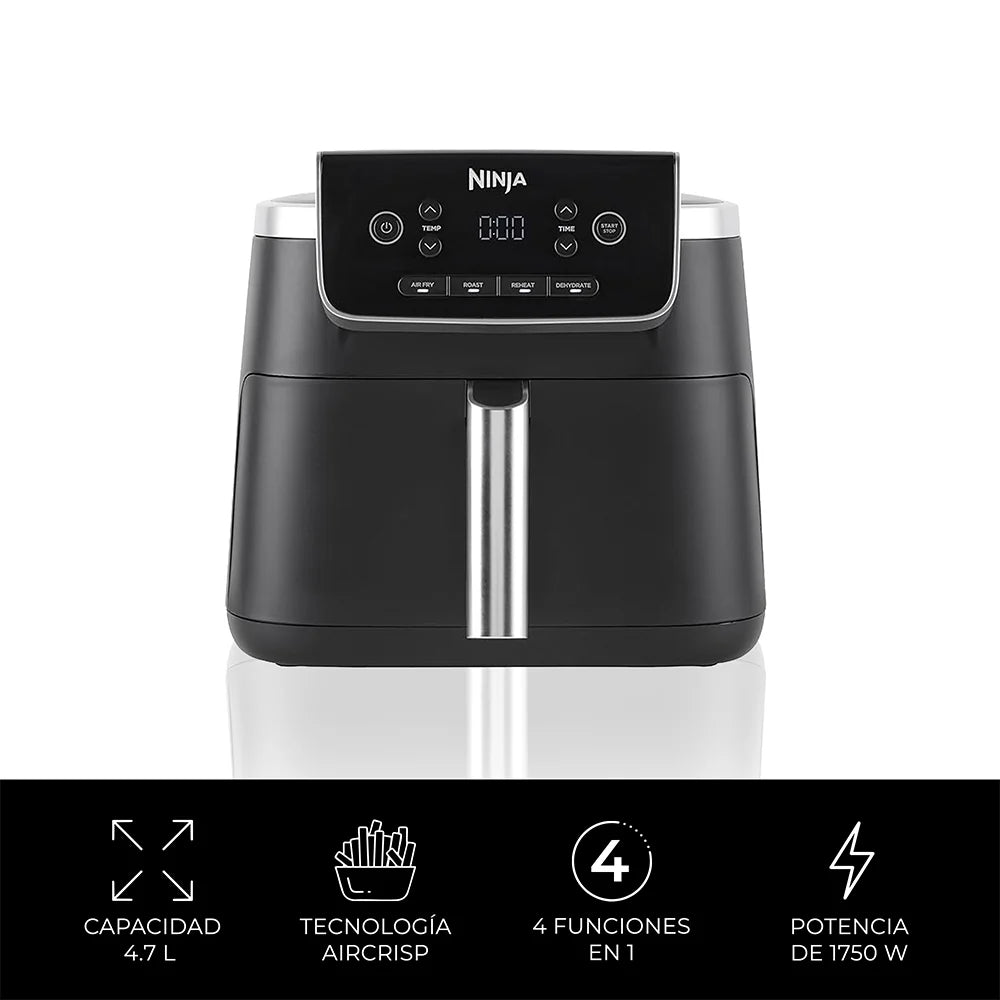 Freidora de Aire Ninja® 4.7 Litros AF141LAA Negra