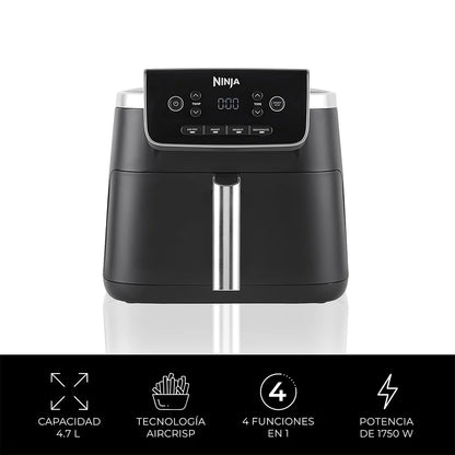 Freidora de Aire Ninja® 4.7 Litros AF141LAA Negra