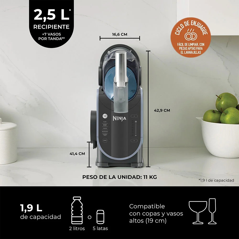 Máquina Profesional para hacer Bebidas Congeladas Ninja FS301LAA