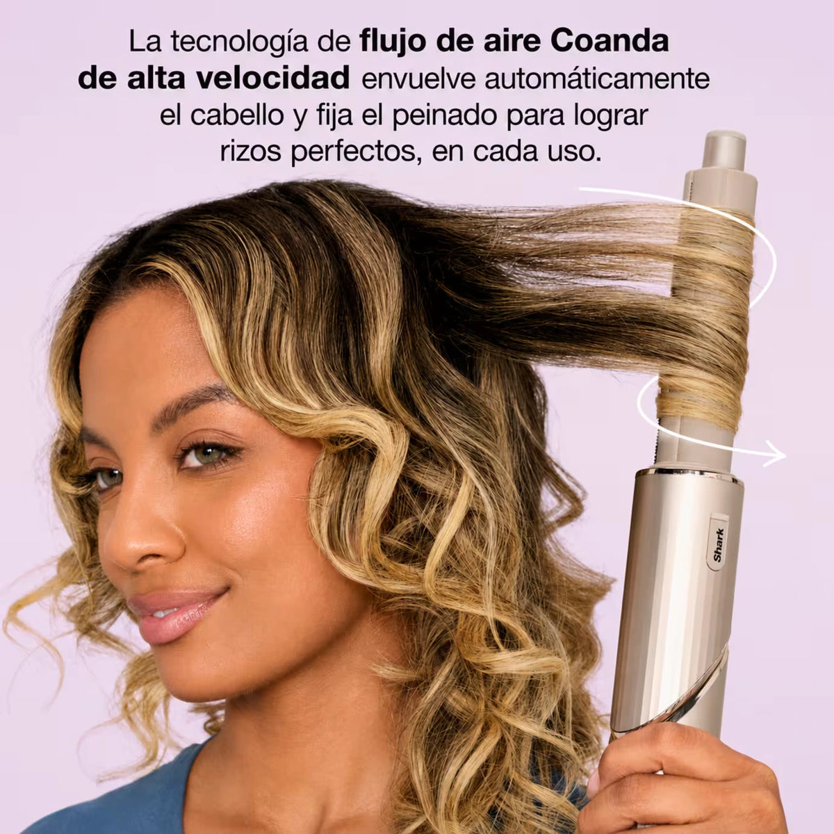 Shark FlexStyle® - Multiestilizador de Cabello HD435 - Rizado y Crespo