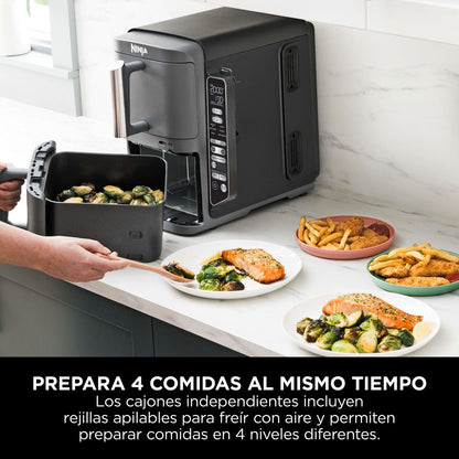 Freidora de Aire Ninja Doublestack Xl de 2 Canastas SL401