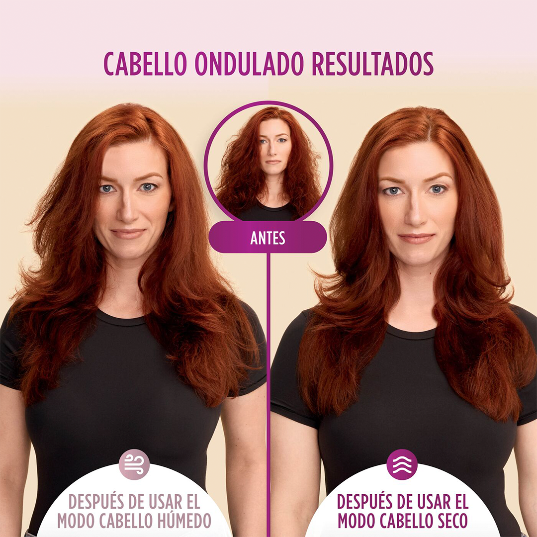 Shark SmoothStyle® - Peine Térmico y Cepillo de Secado HT202 - Húmedo y Seco