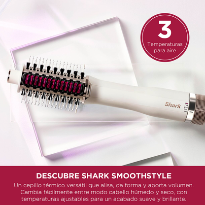 Shark SmoothStyle® - Peine Térmico y Cepillo de Secado HT202 - Húmedo y Seco