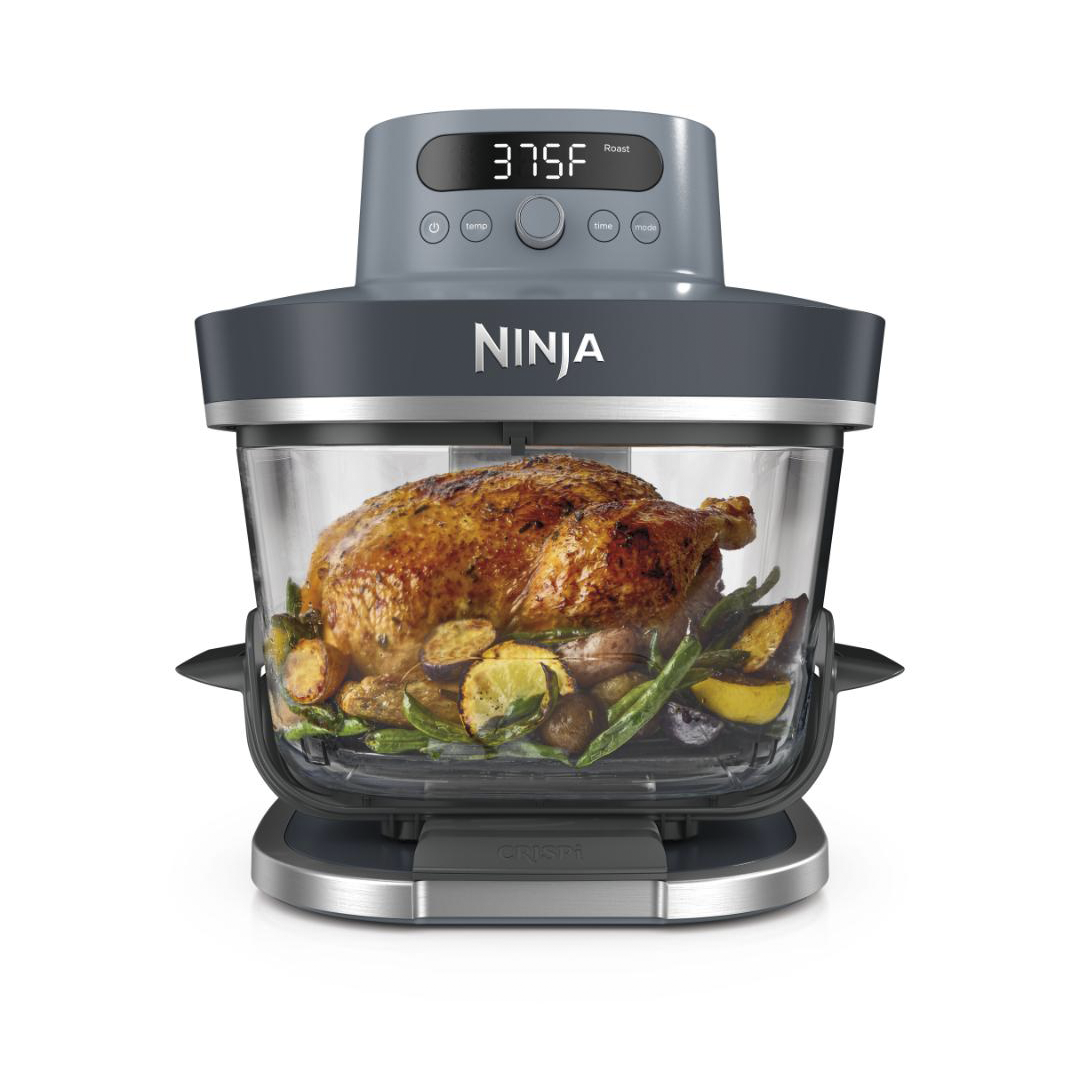 Freidora de Aire de Vidrio Ninja Crispi Pro 6-en-1  Color: Crybespace