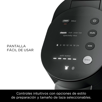 Ninja Pod &amp; Grounds Cafetera Especial De Una Sola Porción Color Negro