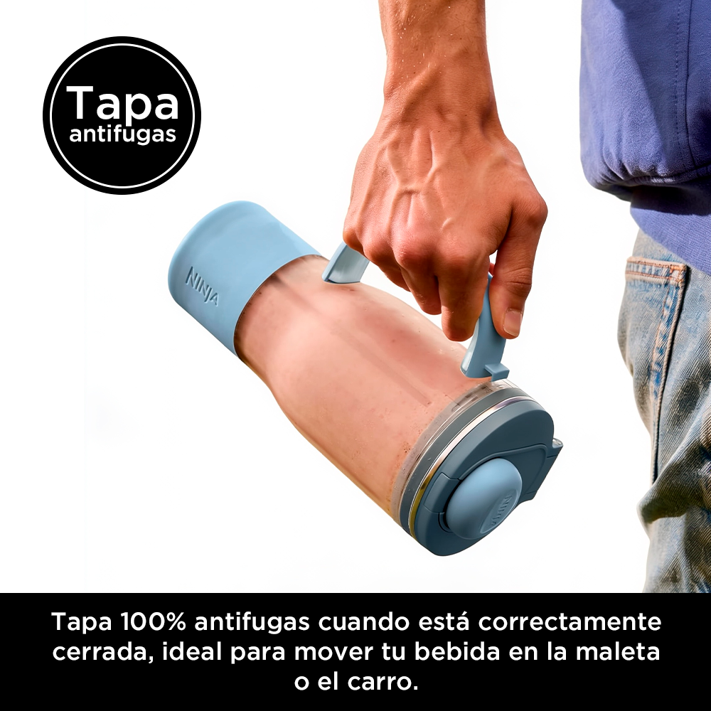 Licuadora Personal Ninja Blendboss Gris Cyberspac
