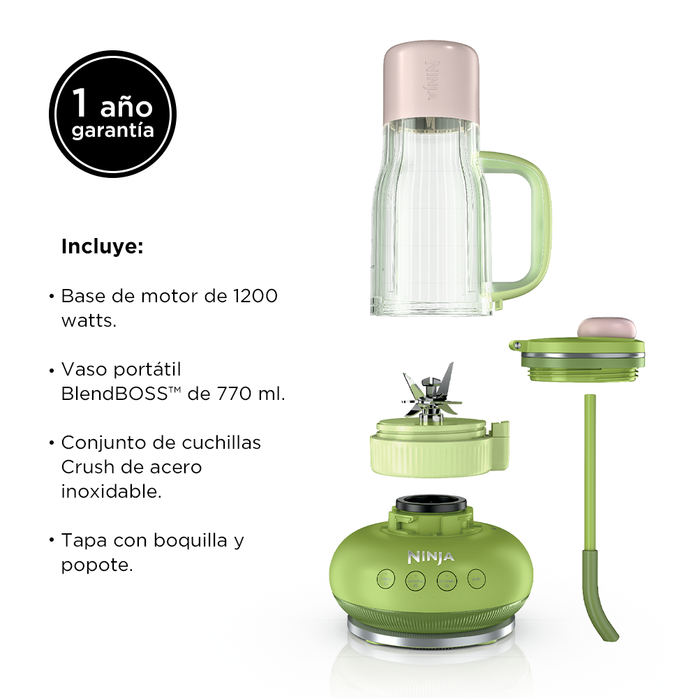 Licuadora Personal Ninja Blendboss Verde