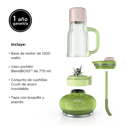 Licuadora Personal Ninja Blendboss Verde