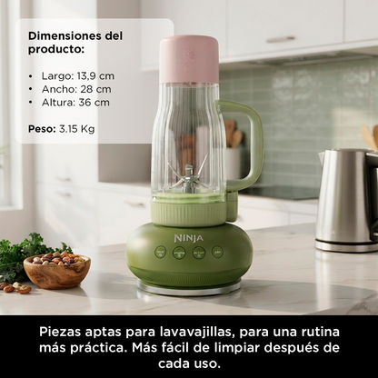 Licuadora Personal Ninja Blendboss Verde
