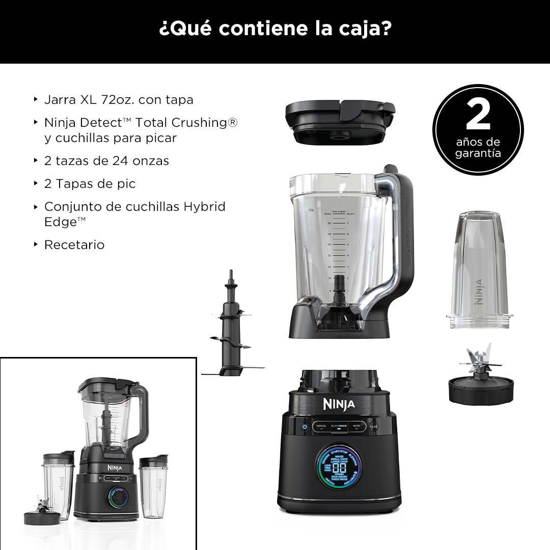 Ninja Detect™ Duo® Power Blender Pro + Single Serve