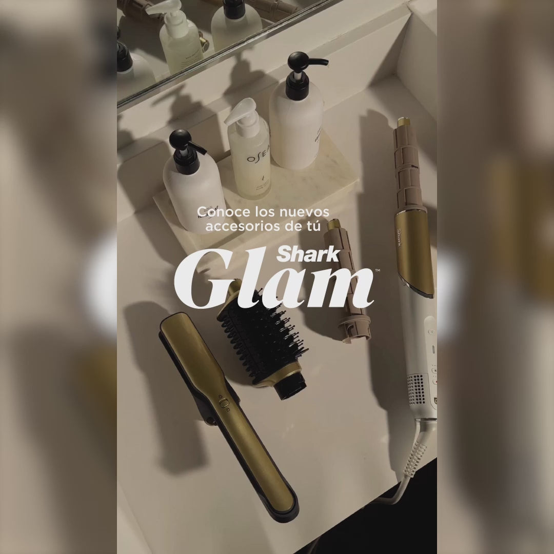 Multiestilizador Shark Glam FlexStyle HD6051S 5 En 1 Secador Rizador Alisador