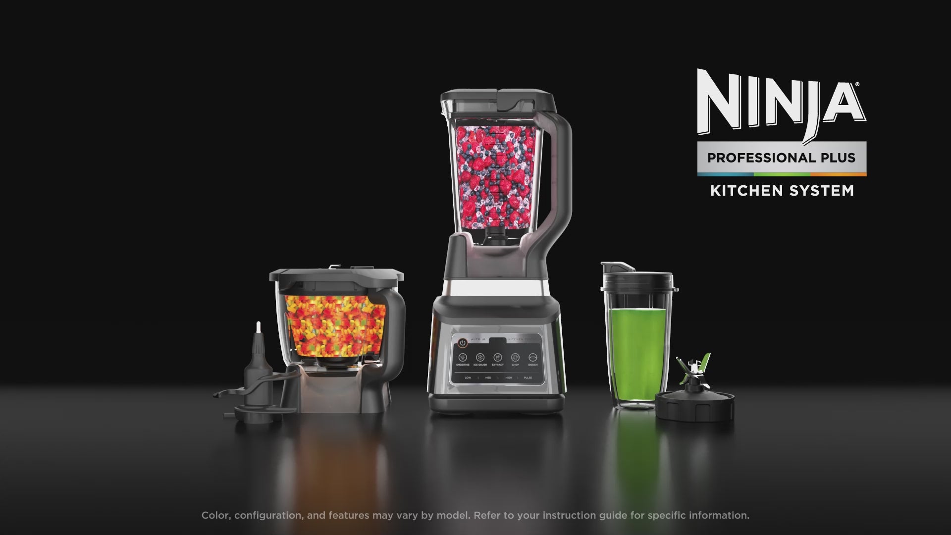 Licuadora Profesional Ninja® con procesador de 8 tazas y Auto-IQ® BN801