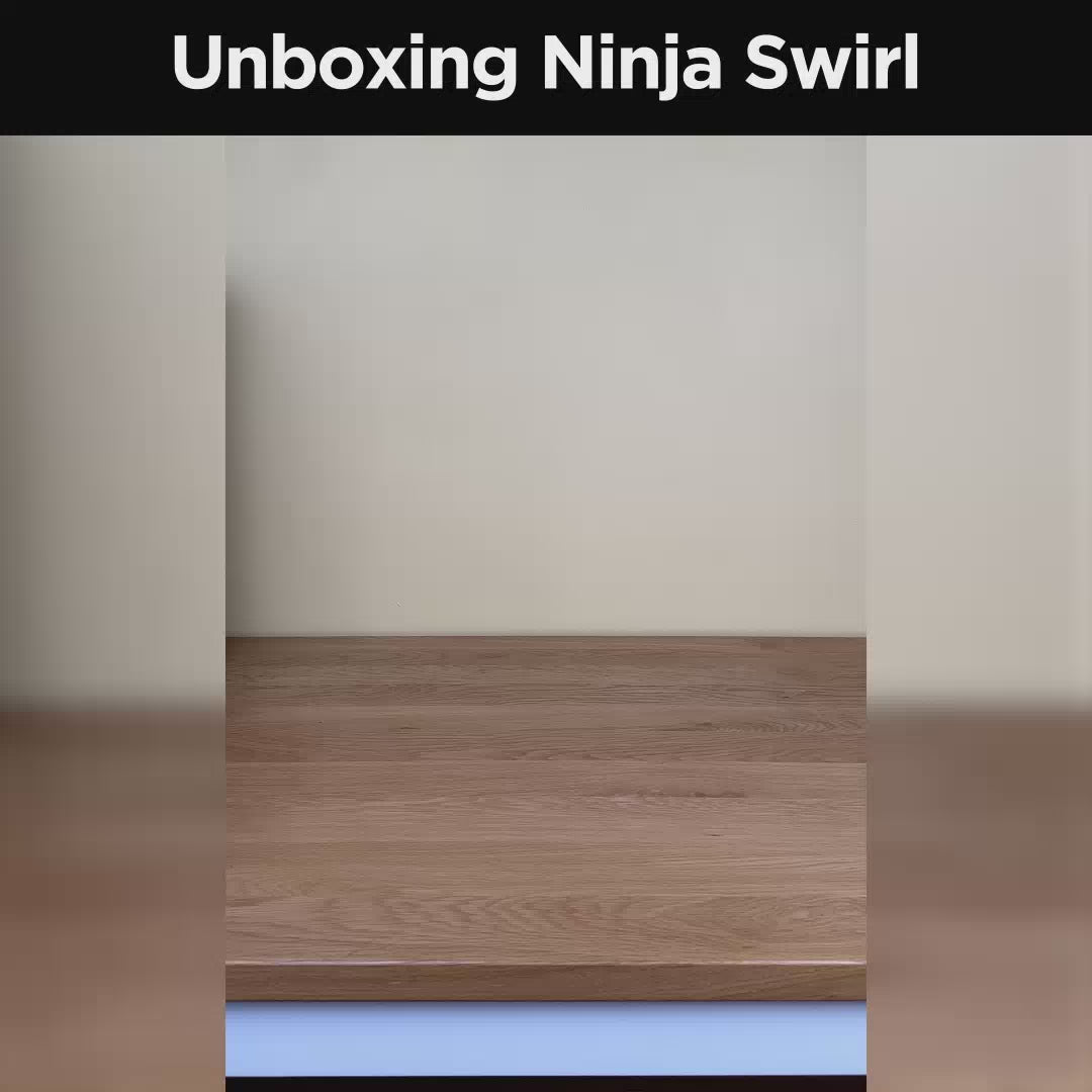 Máquina de helado Ninja Swirl by Creami | 6 Programas para Servir en Swirl Estilo Heladería | Incluye 2 Contenedores