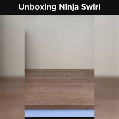 Máquina de helado Ninja Swirl by Creami | 6 Programas para Servir en Swirl Estilo Heladería | Incluye 2 Contenedores