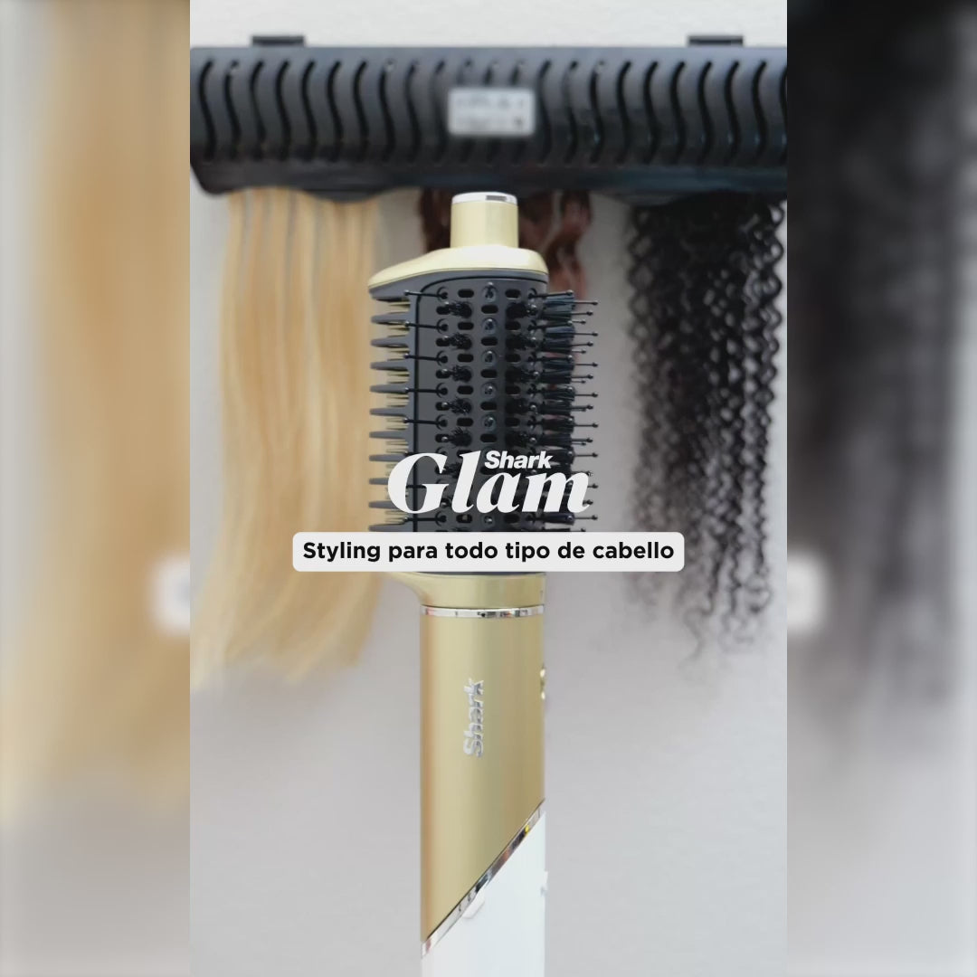 Multiestilizador Shark Glam FlexStyle HD6051S 5 En 1 Secador Rizador Alisador