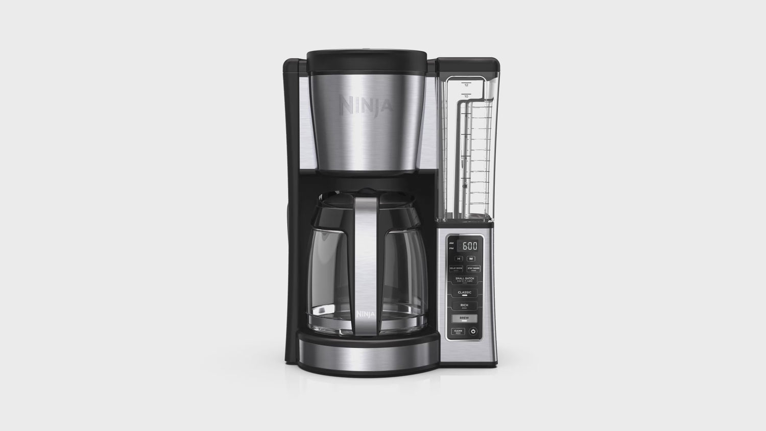 Cafetera Programable Ninja 12 tazas con depósito extraíble de agua CE250