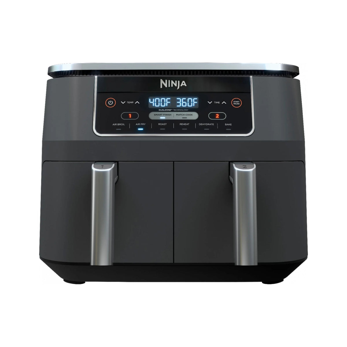 Freidora de Aire Ninja Foodi DualZone 6 en 1 de 7.5 L DZ201LAA